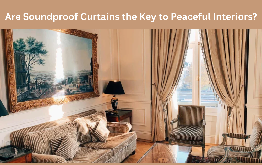 Are Soundproof Curtains the Key to Peaceful Interiors?