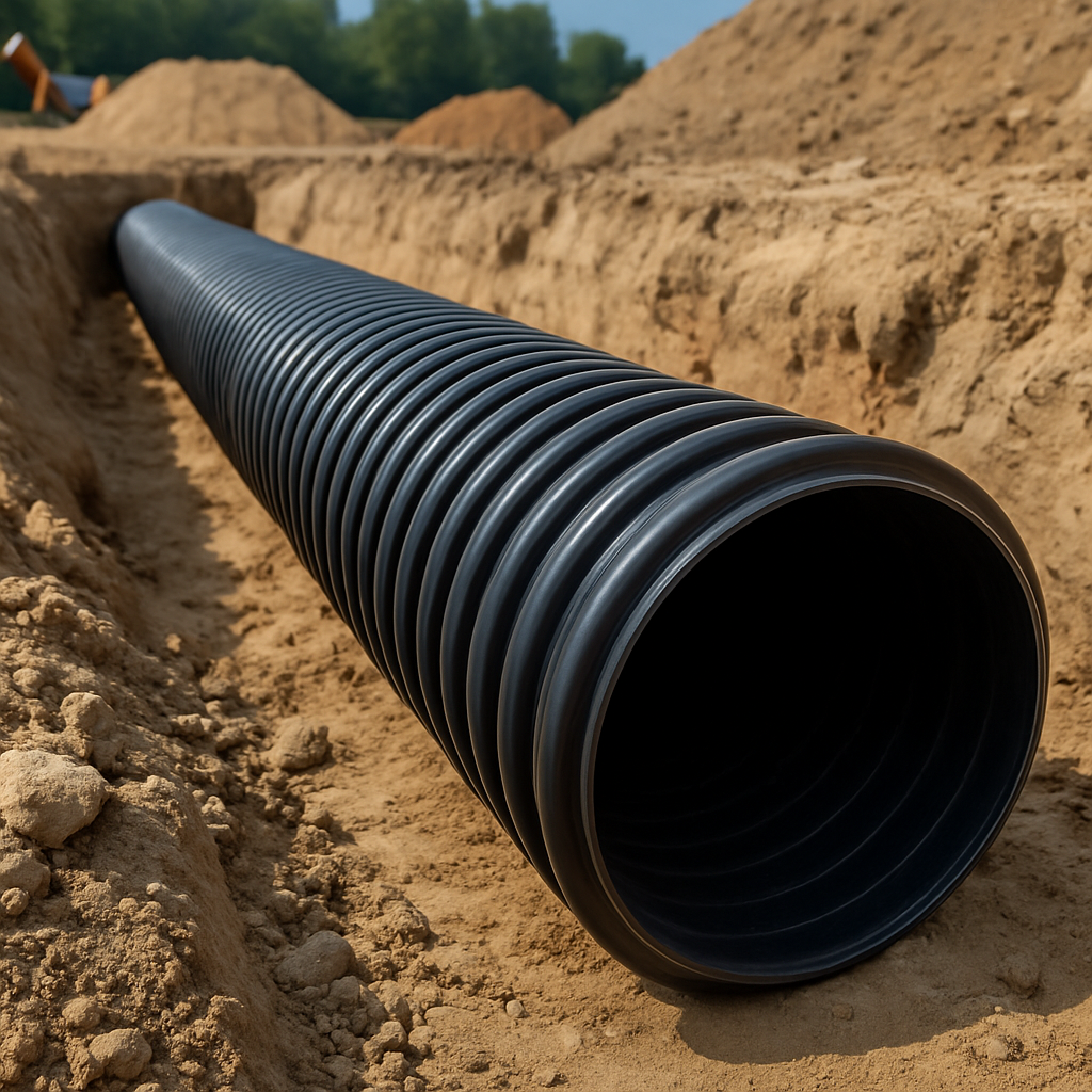 Common Applications of HDPE Pipes in Construction