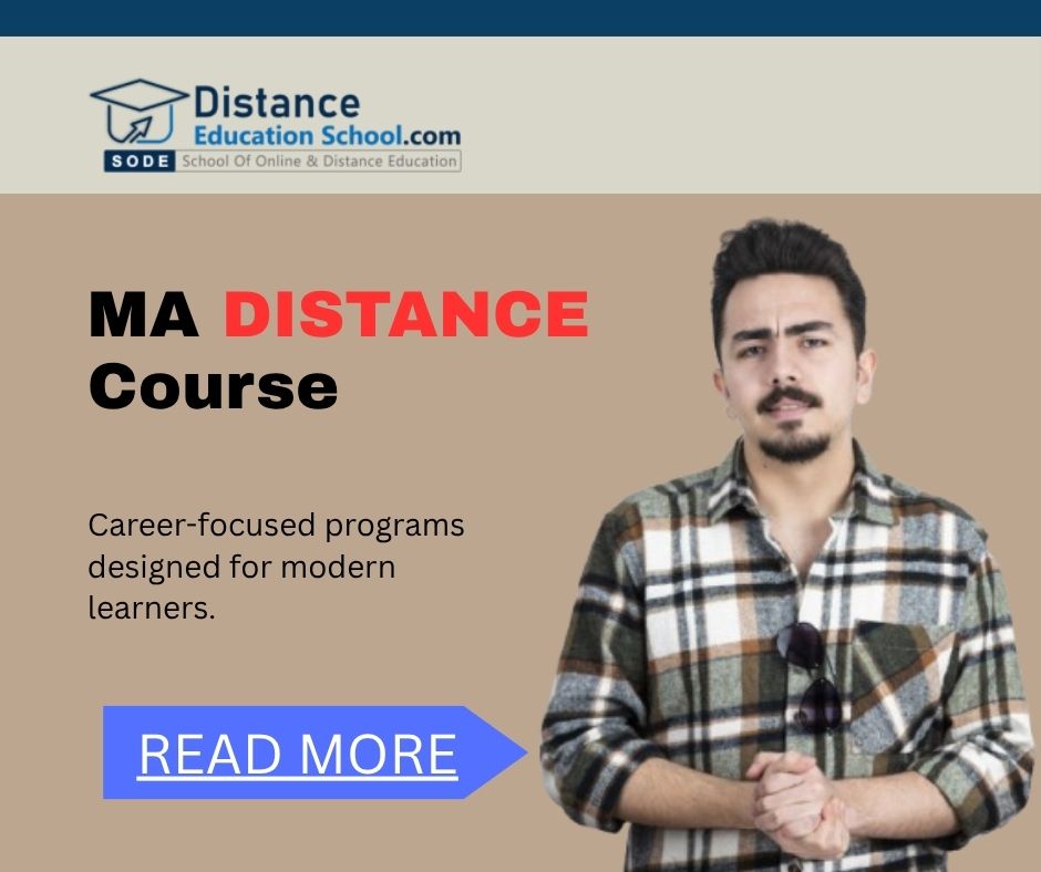 ma distance course