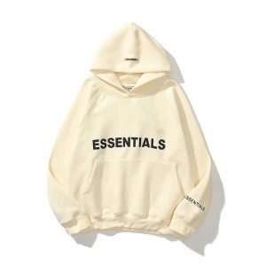 Essentials Hoodie Now at our Official store. 100% Authentic Fear Of God Essential Hoodie and T-Shirt available with fast shipping worldwide.