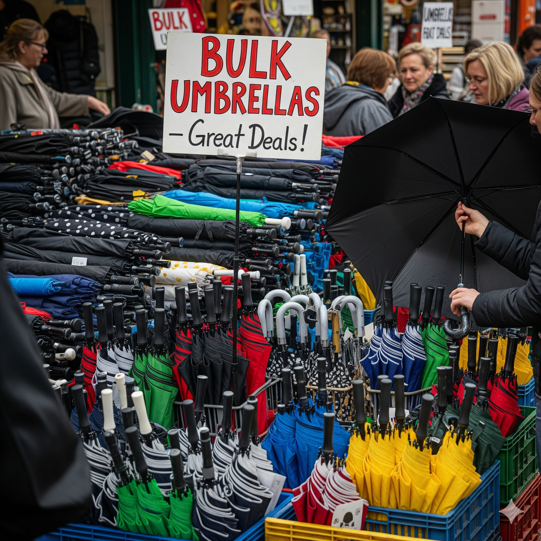 Bulk Custom Umbrellas