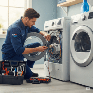 washing machine repair professional