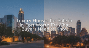 Luxury Houses for Sale in Fort Worth TX: What Buyers Need to Know