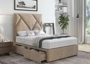 Ruby Divan Bed Set in UK Stylish Comfort with Practical Storage