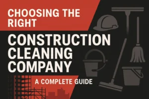 Choosing the Right Construction Cleaning Company: A Complete Guide