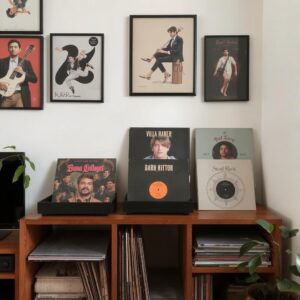 vinyl records