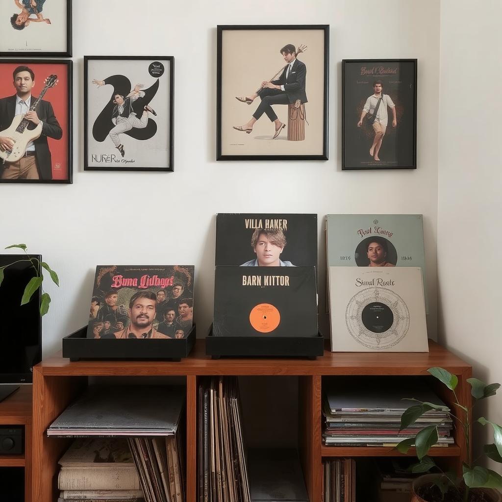 vinyl records