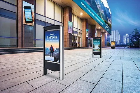 Outdoor Glass Signage