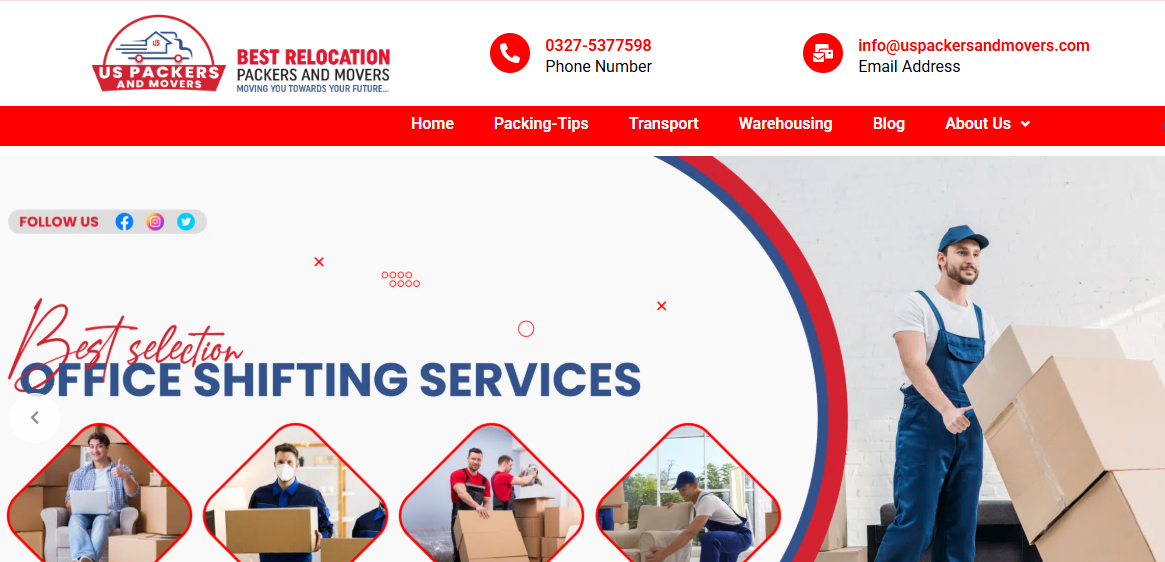 mover and packer