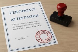 Marriage Certificate Attestation