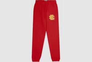 Eric Emanuel Sweatpant-Red & Yellow