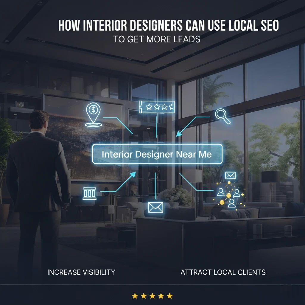 How Interior Designers Can Use Local SEO to Get More Leads