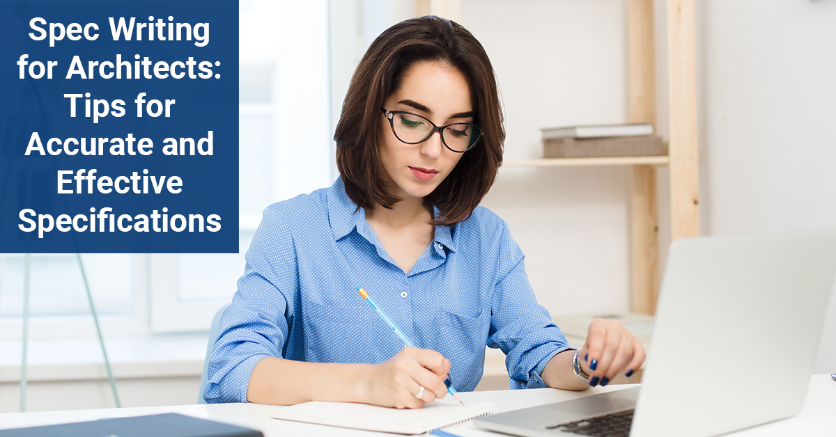Spec Writing for Architects