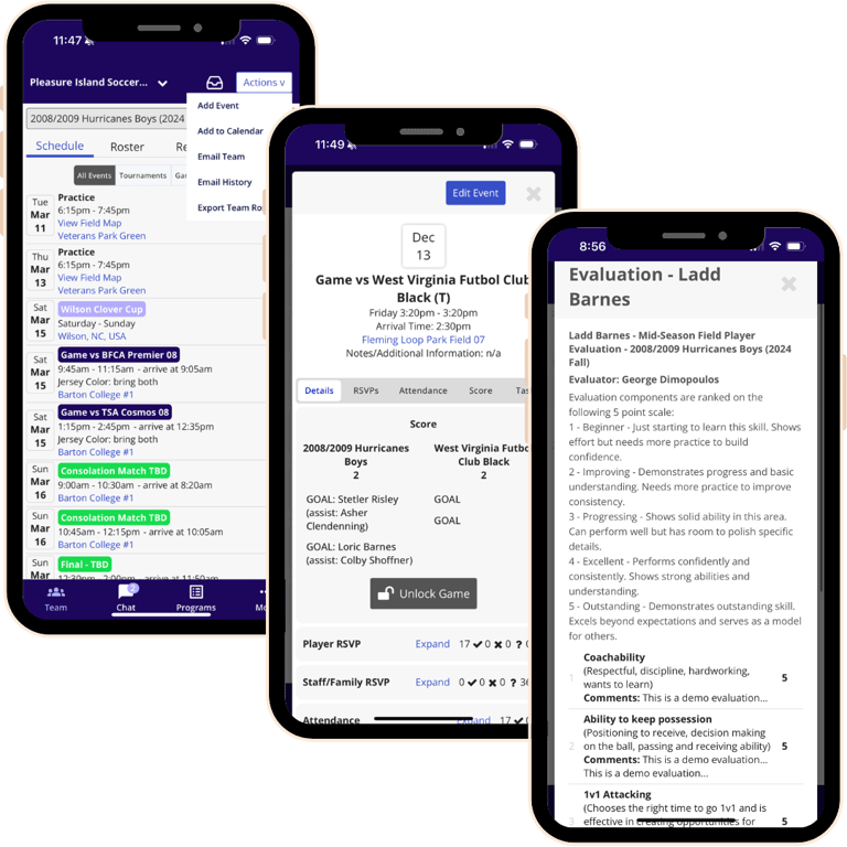 Sports Registration Software