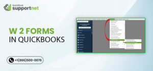 W 2 forms in QuickBooks