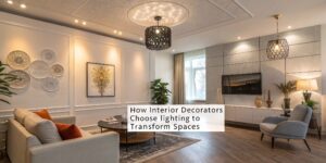 How Interior Decorators Choose Lighting to Transform Spaces